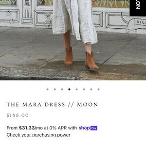 Moon Linen Dress